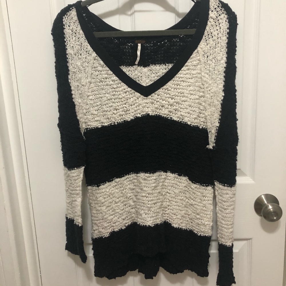Free People Striped Sweater